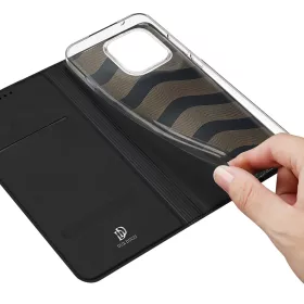 Oppo Reno16 F / Oppo Reno16 FS fekete Dux Ducis Skin Pro oldalra nyíl-6980053733138 2 kép