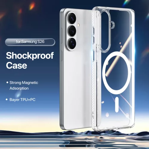 Samsung Galaxy S26 Átlátszó Dux Ducis Clin Magnetic védőtok-6978943385048 4 kép