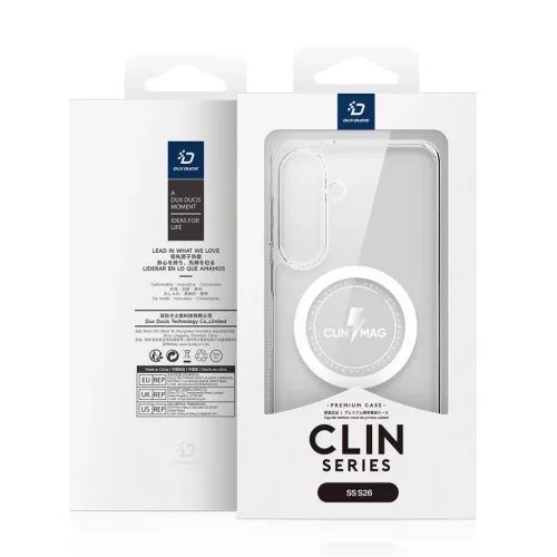 Samsung Galaxy S26 Átlátszó Dux Ducis Clin Magnetic védőtok-6978943385048 7 kép