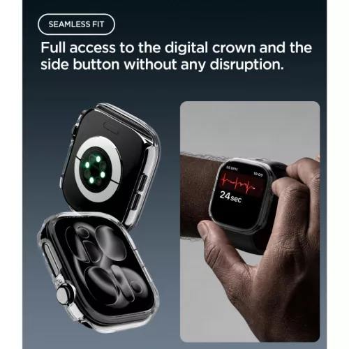  Apple Watch 12 (46 mm) Átlátszó Spigen Thin Fit tok-8800337250190 9 kép