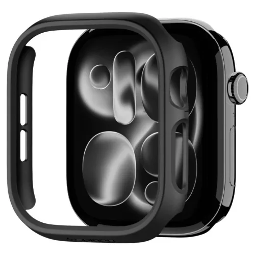  Apple Watch 12 (42 mm) fekete Spigen Thin Fit védőtok-8800337250084 2 kép