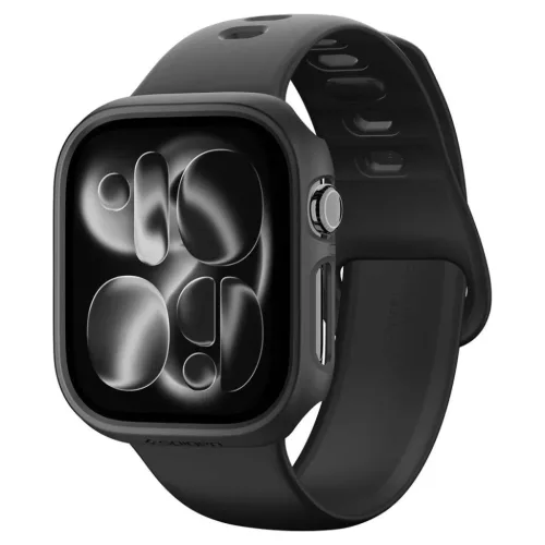  Apple Watch 12 (42 mm) fekete Spigen Thin Fit védőtok-8800337250084 4 kép