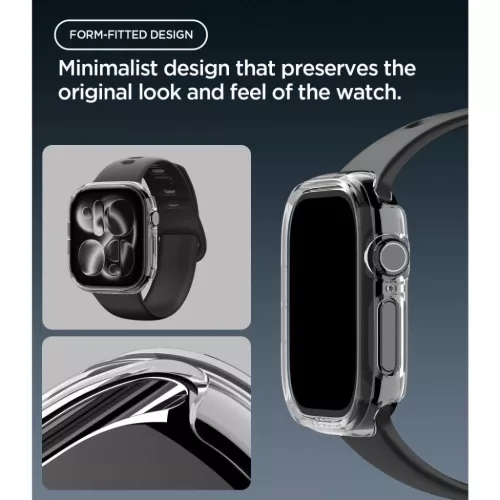  Apple Watch 12 (42 mm) átlátszó Spigen Thin Fit védőtok-8800337250091 6 kép