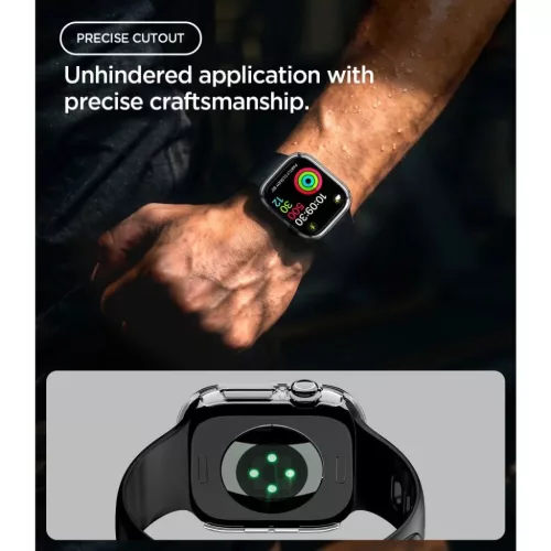  Apple Watch 12 (42 mm) átlátszó Spigen Thin Fit védőtok-8800337250091 8 kép