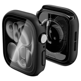   Apple Watch 10 / 11 (42 mm) Black Spigen Thin Fit 360 tok üvegfóliával