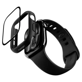 Apple Watch 10 / 11 (42 mm) Black Spigen Thin Fit 360 tok üvegfóliá-8800337245431 2 kép