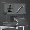 Diablo RGB X-Arm LED RGB asztali monitortartó kar 17"–49", szürke--5904405579855 4 kép