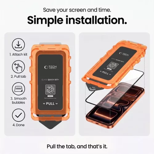 Google Pixel 9 Pro XL / 10 Pro XL / 11 Pro XL Tech-Protect Quick Set+ -5906302343416 6 kép