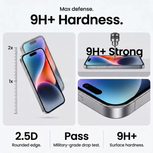 iPhone 17 Pro / iPhone 18 Pro Tech-protect Onetouch Set+ 2 darabos át-5906302343072 10 kép