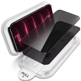 iPhone 18 Pro Max betekintésgátló edzett üveg Tech-Protect OneTouc-5906302343119 2 kép