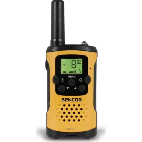 SENCOR SMR 113 TWIN walkie-talkie rádió szett 2 db, 5 km, USB-C-8590669337330 2 kép