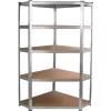 FIELDMANN FDR 1840R fém sarok állópolc 5 polccal, 90 x 40 x 180 cm-8590669279111 1 kép