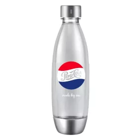   SodaStream Fuse fém szénsavasító palack 1 l Pepsi dizájn