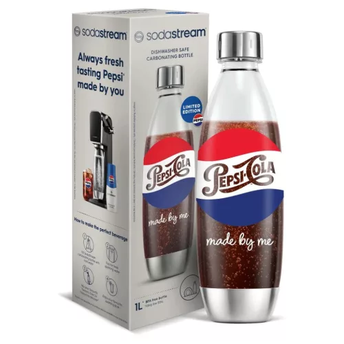 SodaStream Fuse fém szénsavasító palack 1 l Pepsi dizájn-7290119793303 4 kép