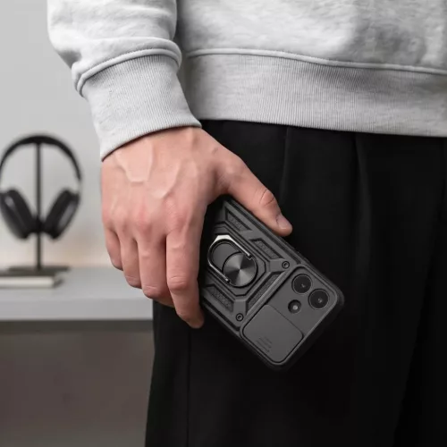Xiaomi Redmi Note 17 Pro 5G fekete Tech-protect Camshield Pro tok-5906302343133 8 kép
