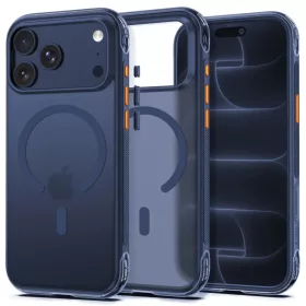 iPhone 17 Pro / 18 Pro tok, Tech-Protect MagAir MagSafe CC, matt mély-5906302342969 1 kép