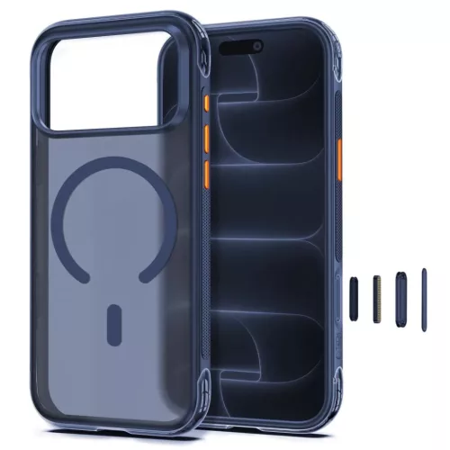 iPhone 17 Pro / 18 Pro tok, Tech-Protect MagAir MagSafe CC, matt mély-5906302342969 2 kép