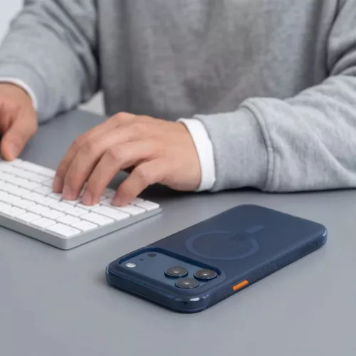 iPhone 17 Pro / 18 Pro tok, Tech-Protect MagAir MagSafe CC, matt mély-5906302342969 7 kép