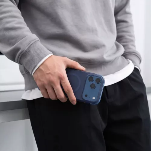 iPhone 17 Pro / 18 Pro tok, Tech-Protect MagAir MagSafe CC, matt mély-5906302342969 8 kép