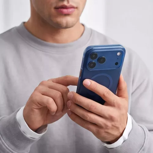 iPhone 17 Pro / 18 Pro tok, Tech-Protect MagAir MagSafe CC, matt mély-5906302342969 9 kép