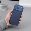 iPhone 17 Pro Max / iPhone 18 Pro Max matt mélykék Tech-protect MagA-5906302342976 7 kép