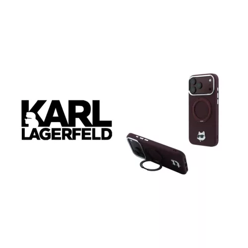 iPhone 18 Pro Max / iPhone 17 Pro Max Karl Lagerfeld Choupette Head Pi-3666339658458 9 kép