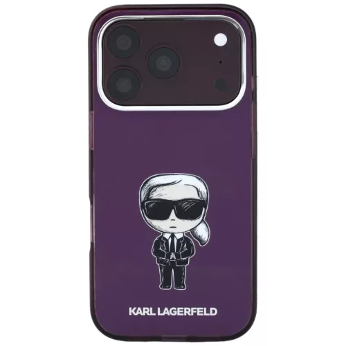 Apple iPhone 18 Pro Max / iPhone 17 Pro Max Karl Lagerfeld IML Ikonik -3666339661212 3 kép