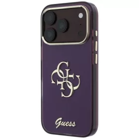 Apple iPhone 18 Pro Max / 17 Pro Max bordó Guess IML 4G Script Metal -3666339655792 2 kép