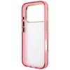 iPhone 18 Pro / iPhone 17 Pro bordó Guess IML Glitter Blossom Roses M-3666339655709 7 kép