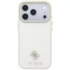 iPhone 18 Pro / iPhone 17 Pro készülékhez való bézs Guess Saffian-3666339652784 3 kép