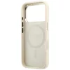 iPhone 18 Pro / iPhone 17 Pro készülékhez való bézs Guess Saffian-3666339652784 7 kép