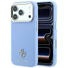 iPhone 18 Pro / 17 Pro világoskék Guess Saffiano Small 4G & Classic -3666339652708 1 kép