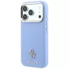 iPhone 18 Pro / 17 Pro világoskék Guess Saffiano Small 4G & Classic -3666339652708 2 kép