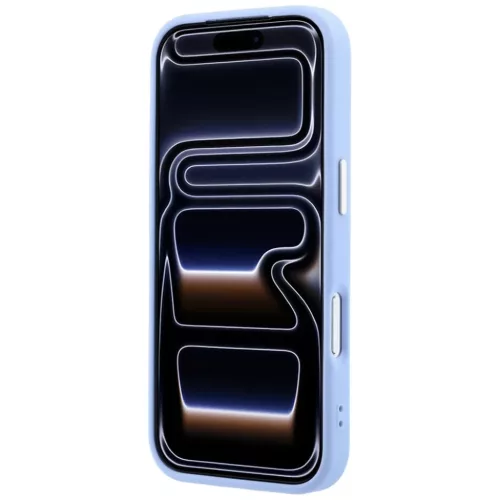 iPhone 18 Pro / 17 Pro világoskék Guess Saffiano Small 4G & Classic -3666339652708 5 kép