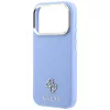 iPhone 18 Pro / 17 Pro világoskék Guess Saffiano Small 4G & Classic -3666339652708 6 kép