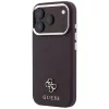 iPhone 18 Pro Max / iPhone 17 Pro Max bordó Guess Saffiano Small 4G &-3666339652678 2 kép