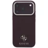 iPhone 18 Pro Max / iPhone 17 Pro Max bordó Guess Saffiano Small 4G &-3666339652678 3 kép