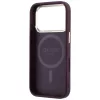 iPhone 18 Pro Max / iPhone 17 Pro Max bordó Guess Saffiano Small 4G &-3666339652678 7 kép