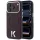 iPhone 18 Pro / 17 Pro bordó Karl Lagerfeld szemcsés mintázatú, do-3666339650537 1 kép