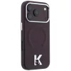 iPhone 18 Pro / 17 Pro bordó Karl Lagerfeld szemcsés mintázatú, do-3666339650537 4 kép