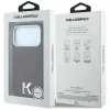 iPhone 18 Pro / 17 Pro bordó Karl Lagerfeld szemcsés mintázatú, do-3666339650537 8 kép