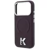 iPhone 18 Pro Max / iPhone 17 Pro Max bordó Karl Lagerfeld szemcsés -3666339650544 6 kép
