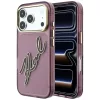 iPhone 18 Pro / 17 Pro bordó Karl Lagerfeld IML Big Signature fémker-3666339662042 1 kép