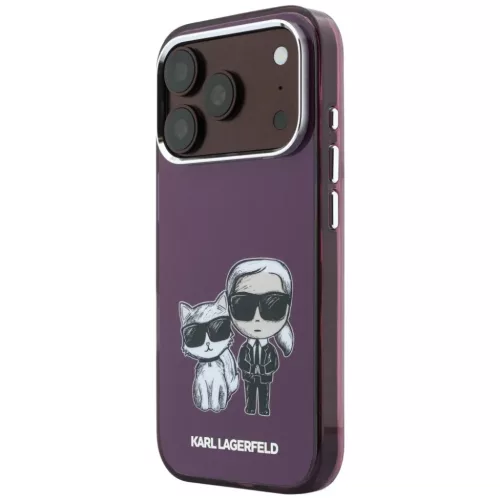 iPhone 18 Pro Max / 17 Pro Max hátlaptok, Karl Lagerfeld IML Karl&Cho-3666339661014 2 kép