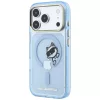 iPhone 18 Pro / iPhone 17 Pro világoskék Karl Lagerfeld Peekaboo Log-3666339661885 2 kép