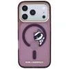 iPhone 18 Pro Max / iPhone 17 Pro Max bordó Karl Lagerfeld Peekaboo L-3666339661977 3 kép