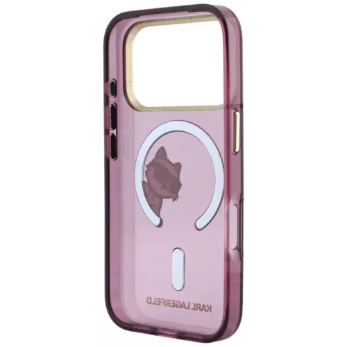 iPhone 18 Pro Max / iPhone 17 Pro Max bordó Karl Lagerfeld Peekaboo L-3666339661977 7 kép
