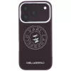 iPhone 18 Pro / iPhone 17 Pro bordó Karl Lagerfeld Point & Choupette -3666339659882 3 kép