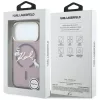 iPhone 18 Pro Max / iPhone 17 Pro Max készülékhez való bordó Karl-3666339661618 8 kép