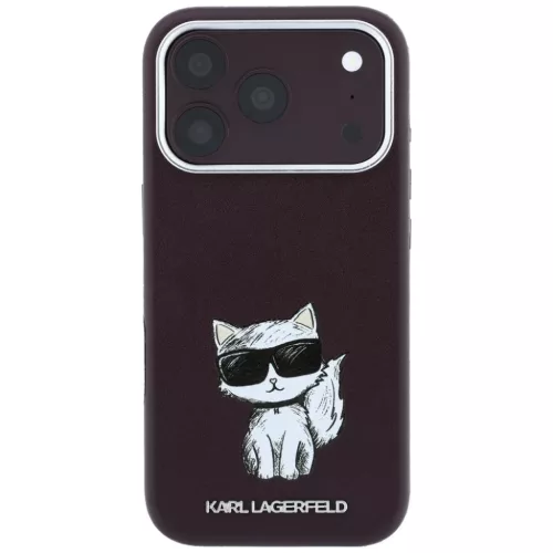 iPhone 18 Pro Max / 17 Pro Max Karl Lagerfeld Smooth Choupette Sketch -3666339658175 3 kép
